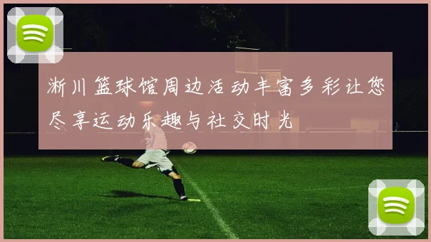 淅川篮球馆周边活动丰富多彩让您尽享运动乐趣与社交时光